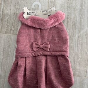 Pink Dog Dress with Bow by Friends Forever